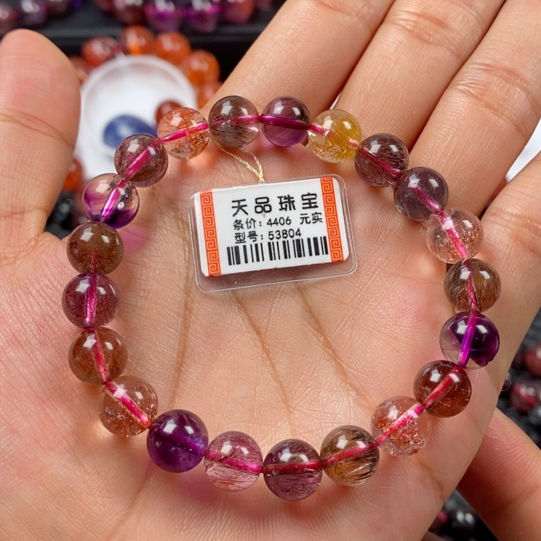 水晶手链未镶嵌s**n超七53804