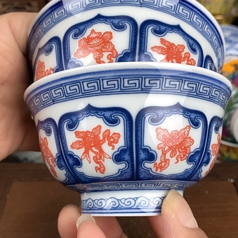 景德镇陶瓷藏式茶碗