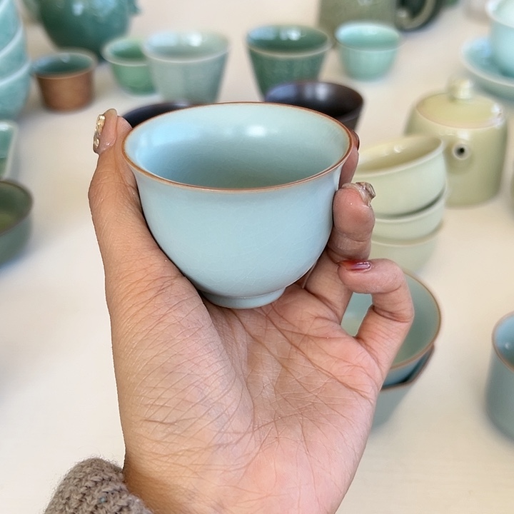 小米茶器龙泉青瓷