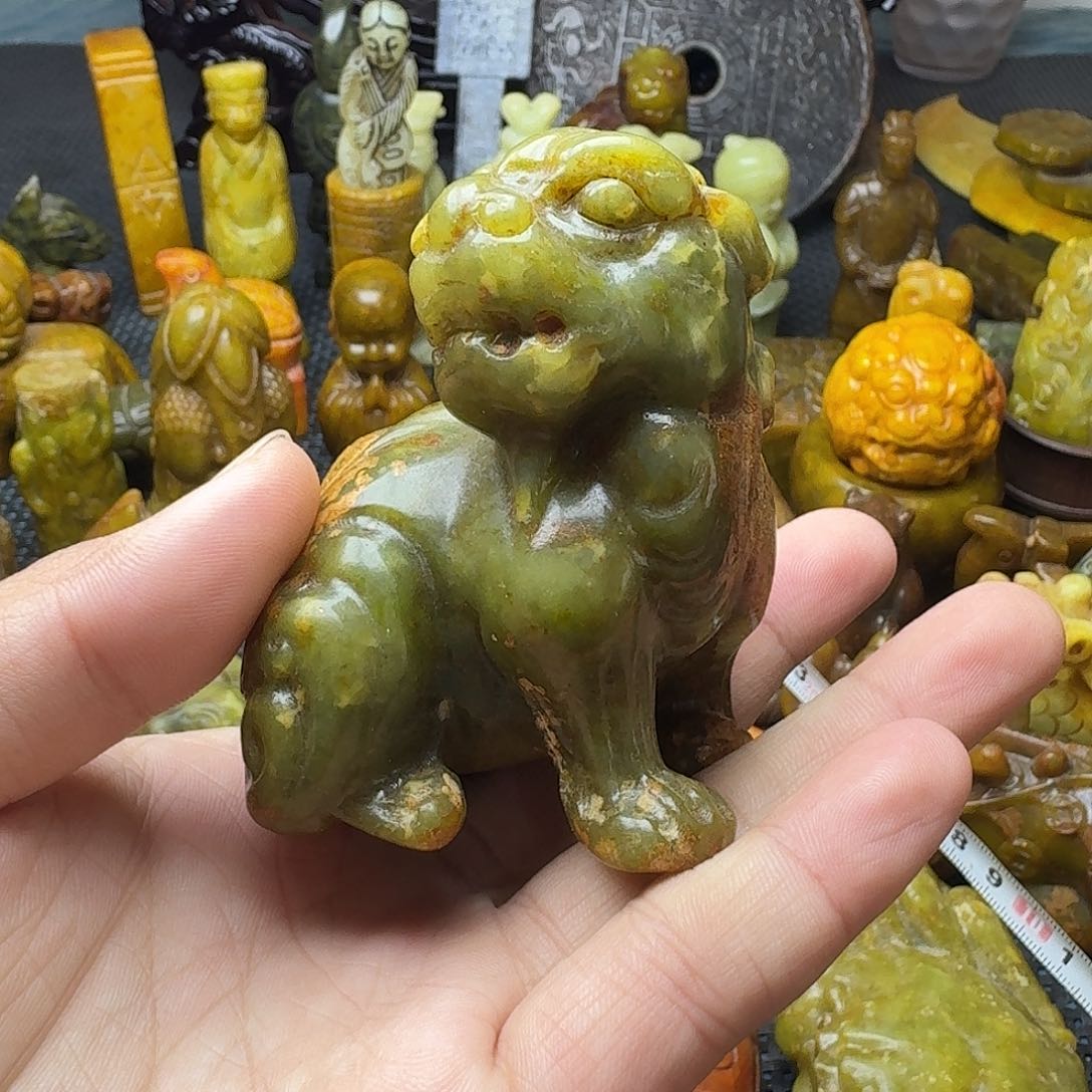 白玉菩提吊坠。。。