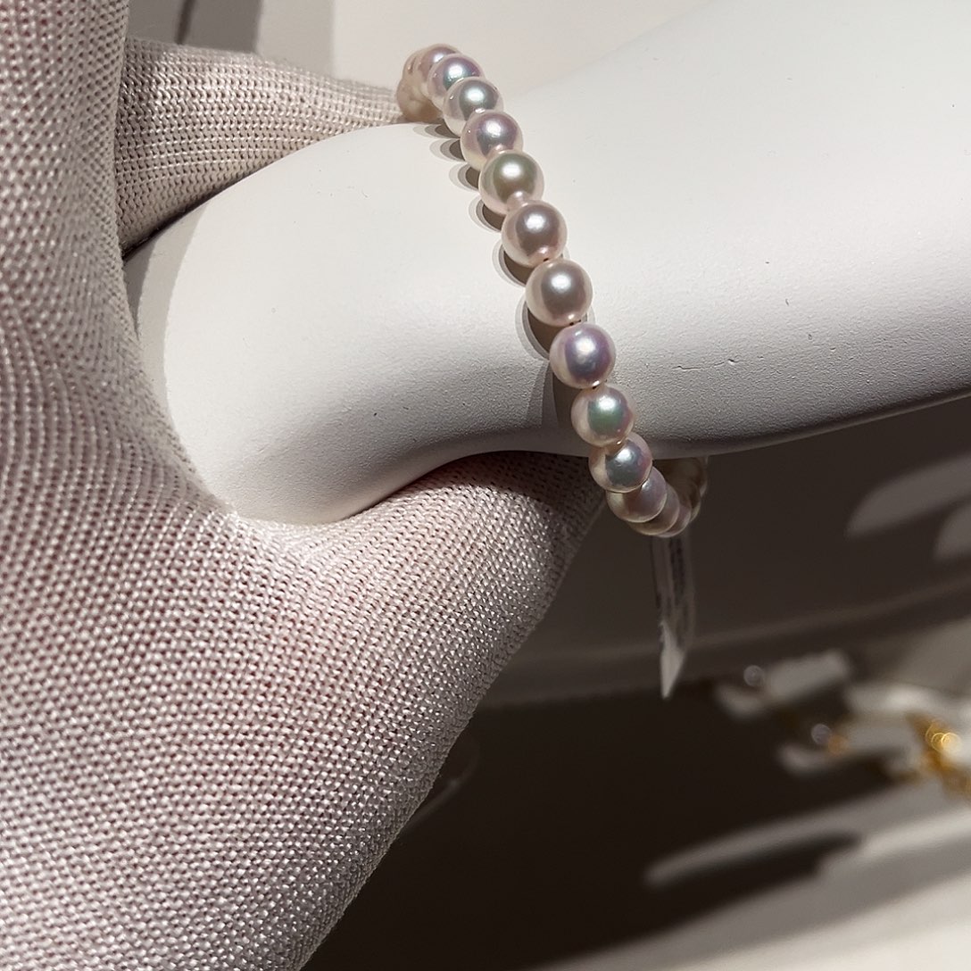 颈饰海水珍珠18K金镶嵌