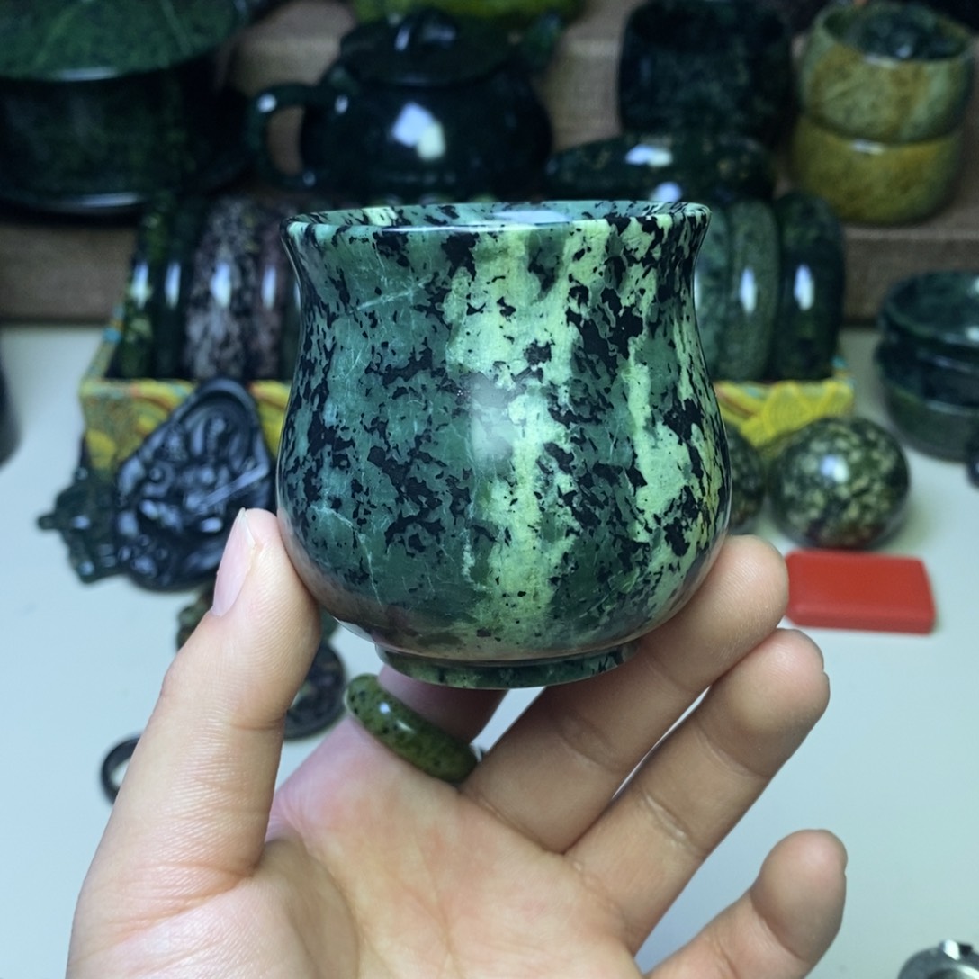 蛇纹石玉手链未镶嵌