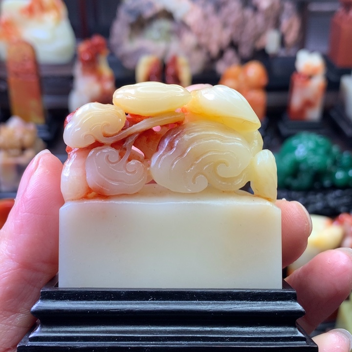 寿山石印石寿山石芙蓉