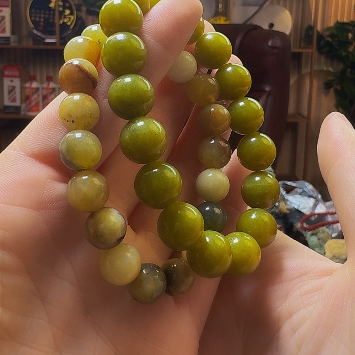 蛇纹石玉颈饰未镶嵌霸*ヽ