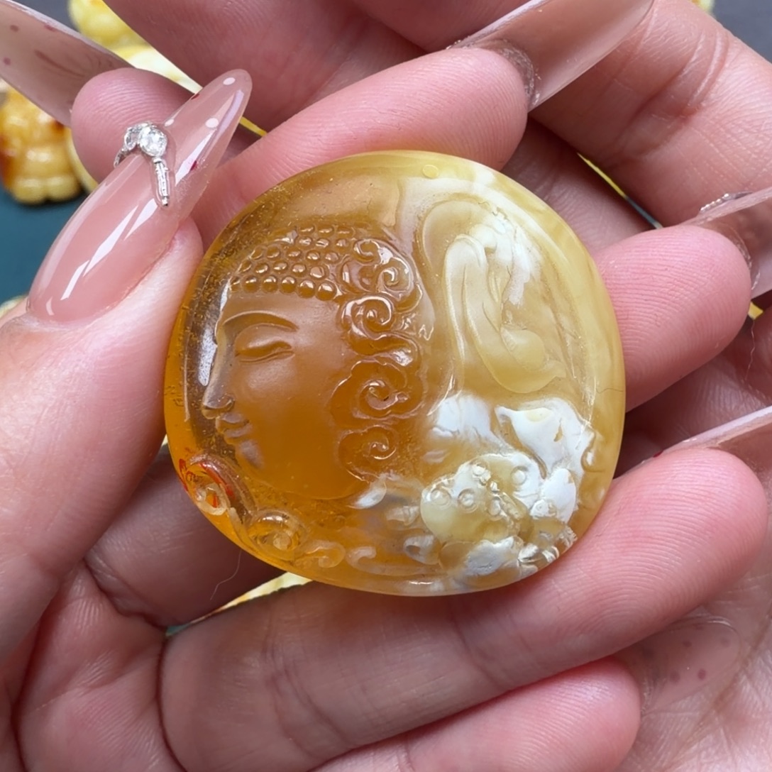琥珀未镶嵌裸石蜜蜡