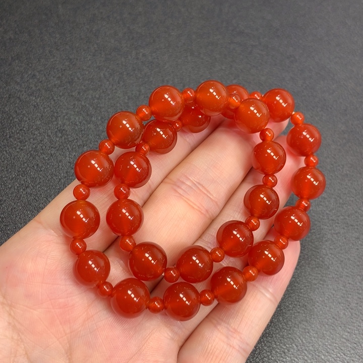 玛瑙/玉髓未镶嵌手链