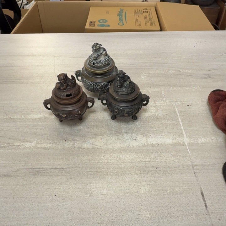 瓷片茶道具工艺品
