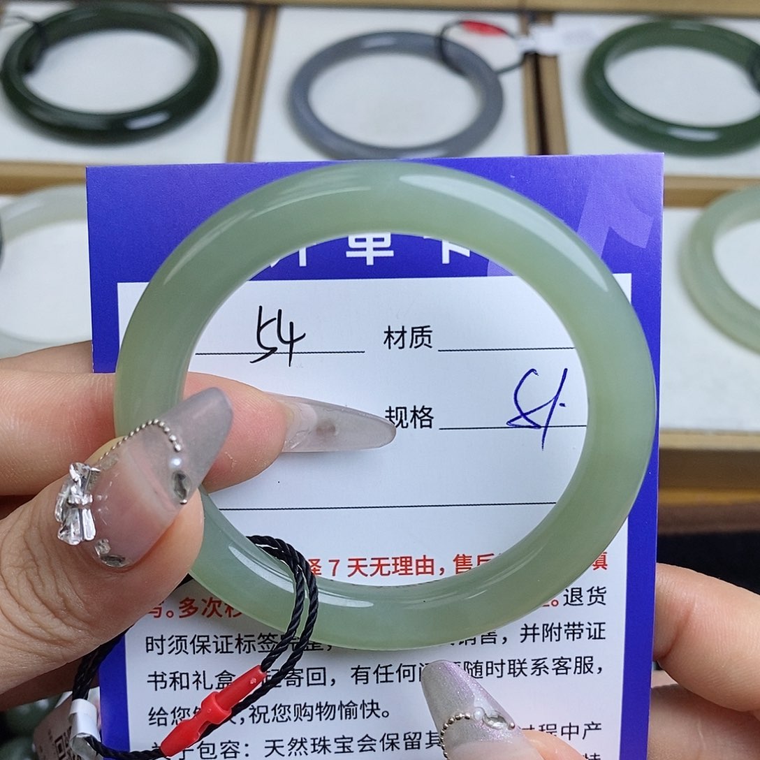 和田玉手镯未镶嵌QD