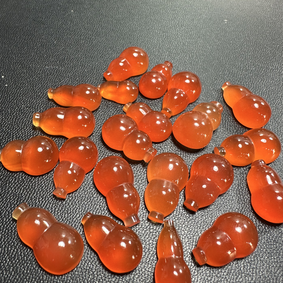 南红冰红葫芦镶嵌款