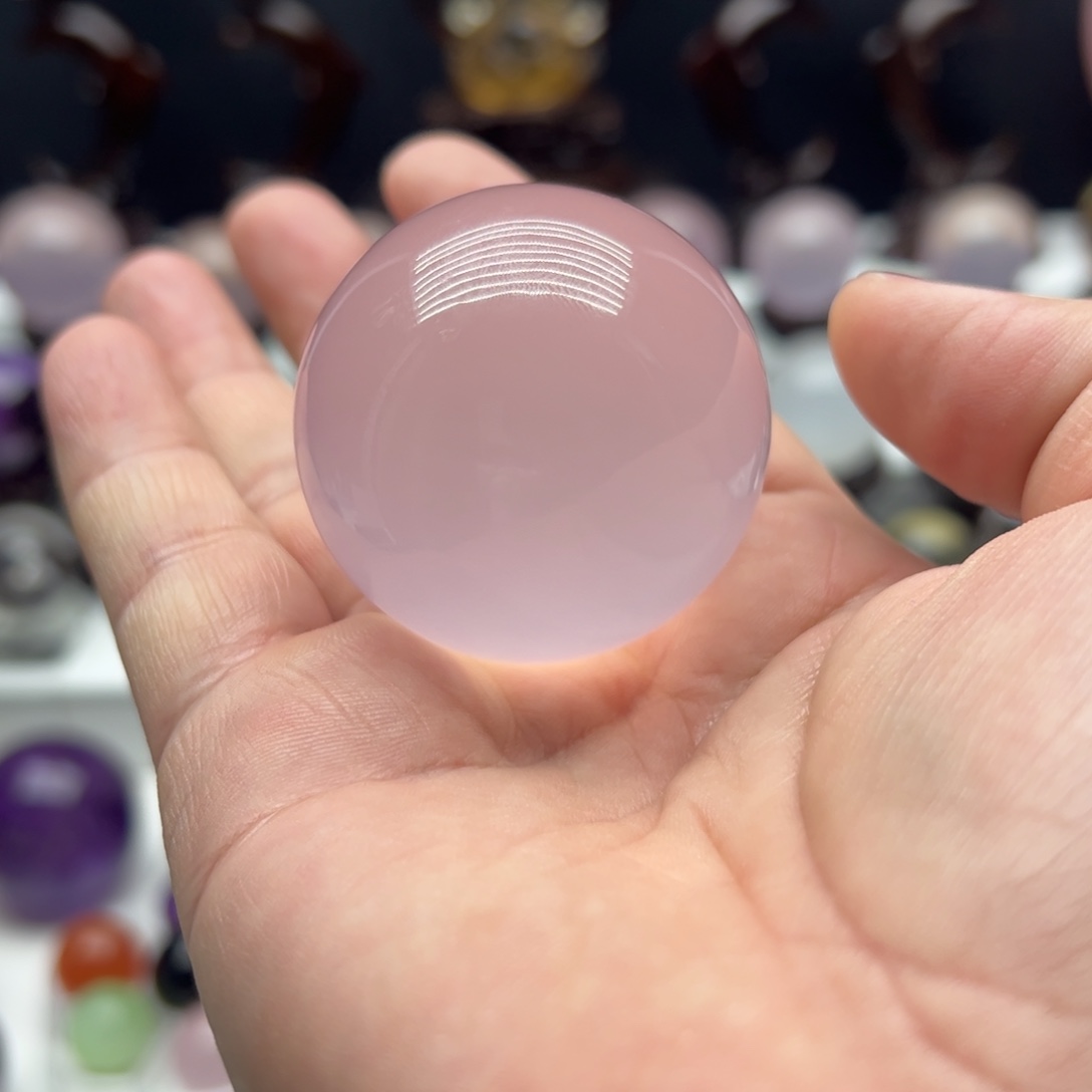 水晶天然水晶摆件未镶嵌李*