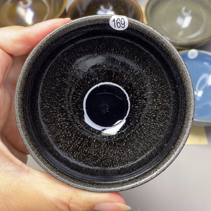 茶盏建窑建盏柴烧主人杯微瑕