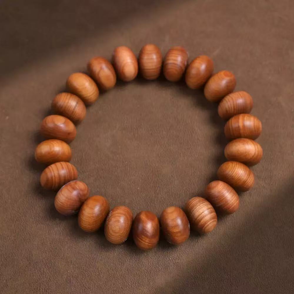 YHY024-崖柏算珠手串【晶晶】