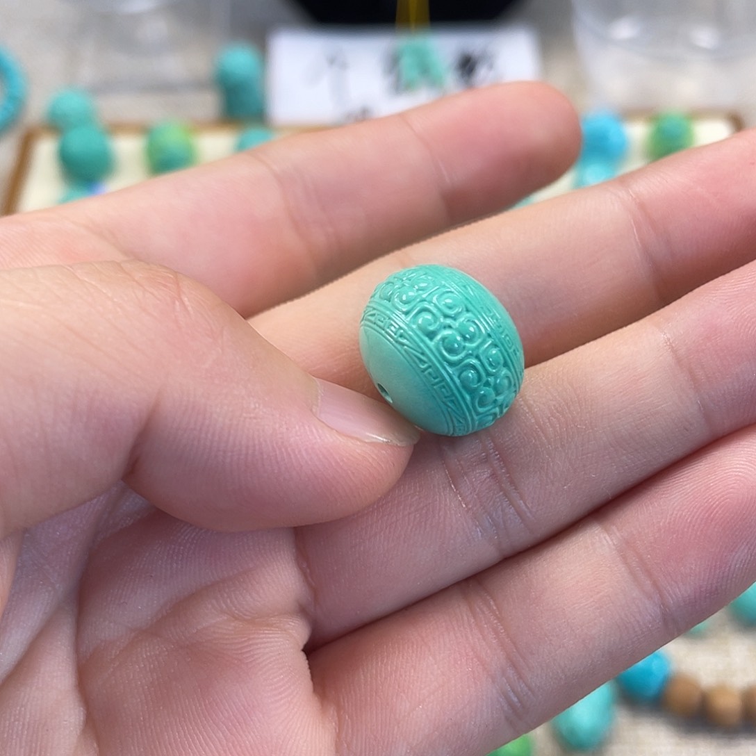 原生态湖北松配饰，直径16:8