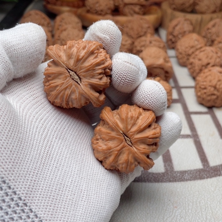 手串/手链核桃平***～闷白42