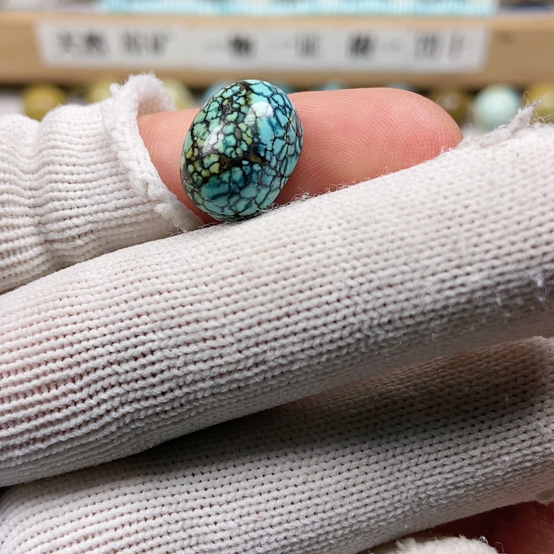 未镶嵌绿松石珠宝半成品