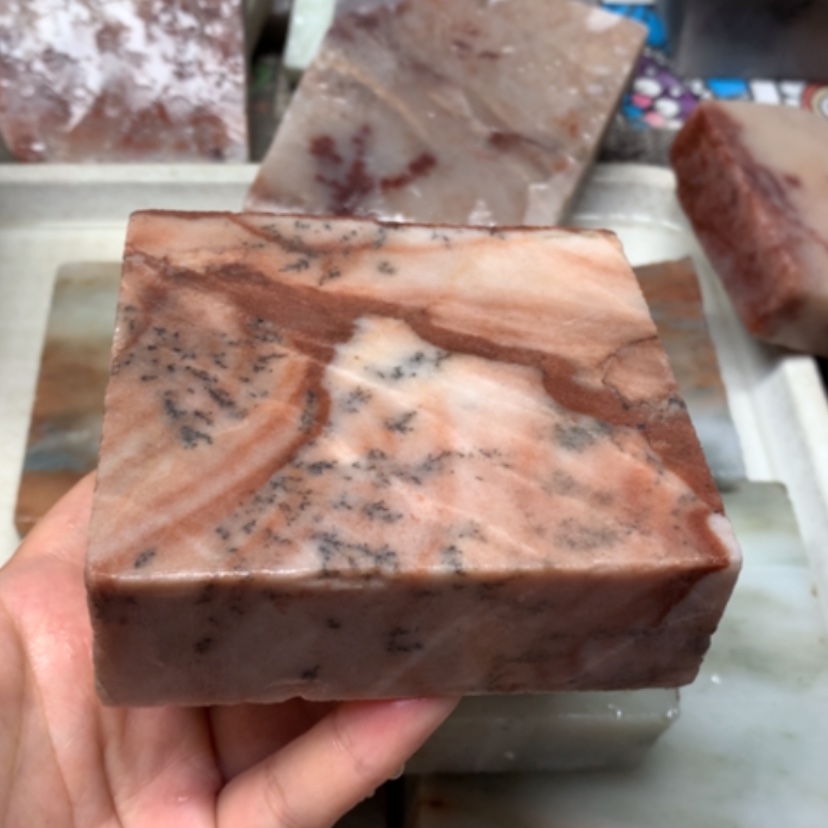 【闪购商品】未镶嵌手镯石英质玉红虎皮草花2