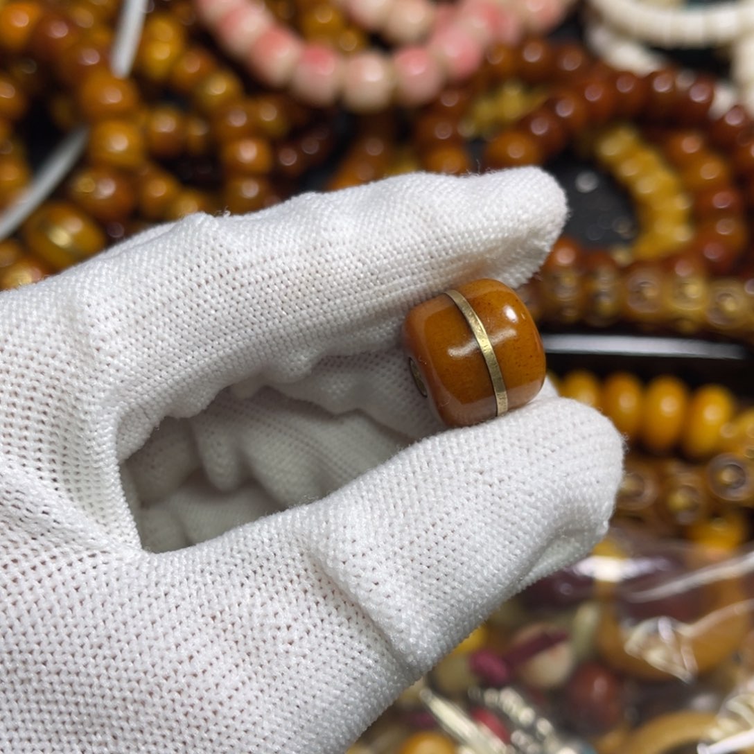 骆驼牙手串/手链1.6金腰带单珠