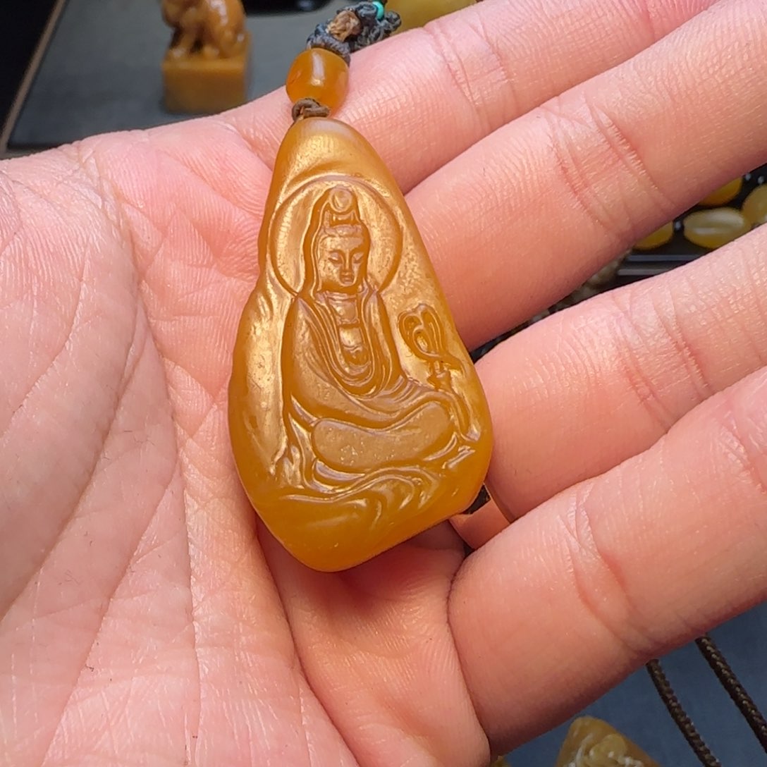 田黄石荣*寿山田黄石