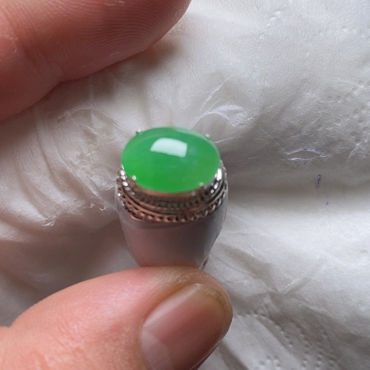 定制翡翠未镶嵌4号链接