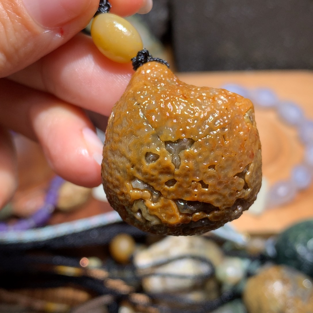 未镶嵌玛瑙/玉髓珠宝半成品