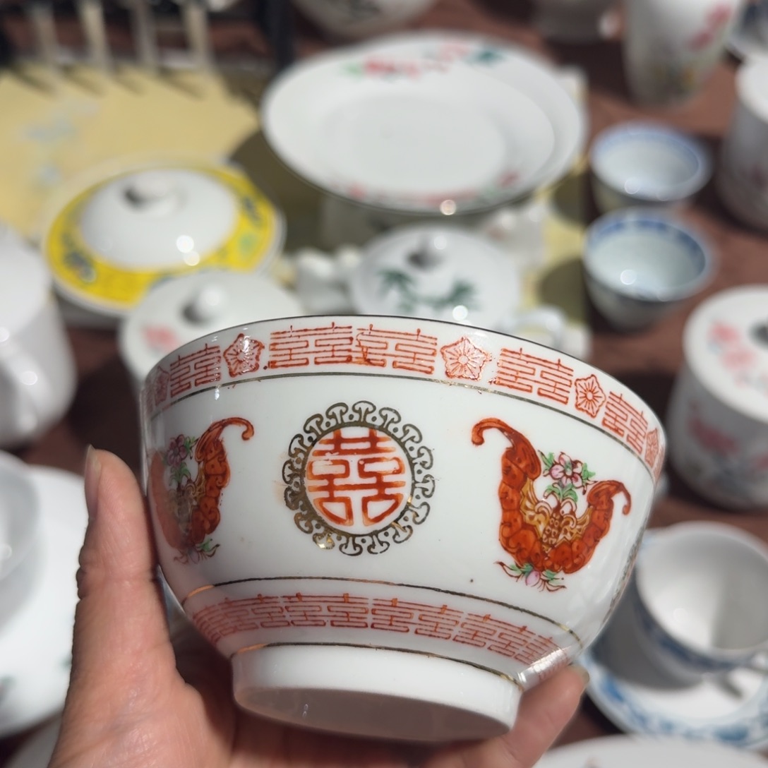 摆件一组一个 微瑕请慎拍11.3厘米