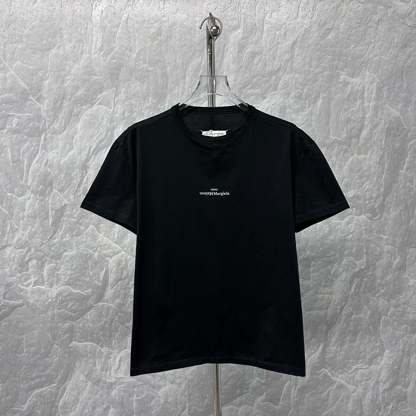 未使用 Maison Margiela/梅森马吉拉 刺绣logo短袖 52码D17232