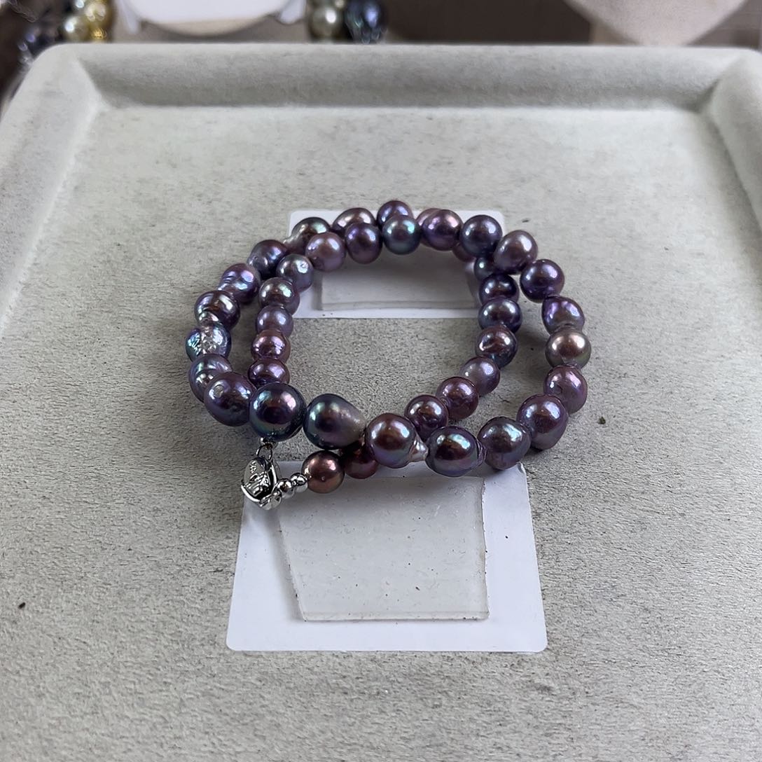 淡水珍珠未镶嵌项链【纯恬】