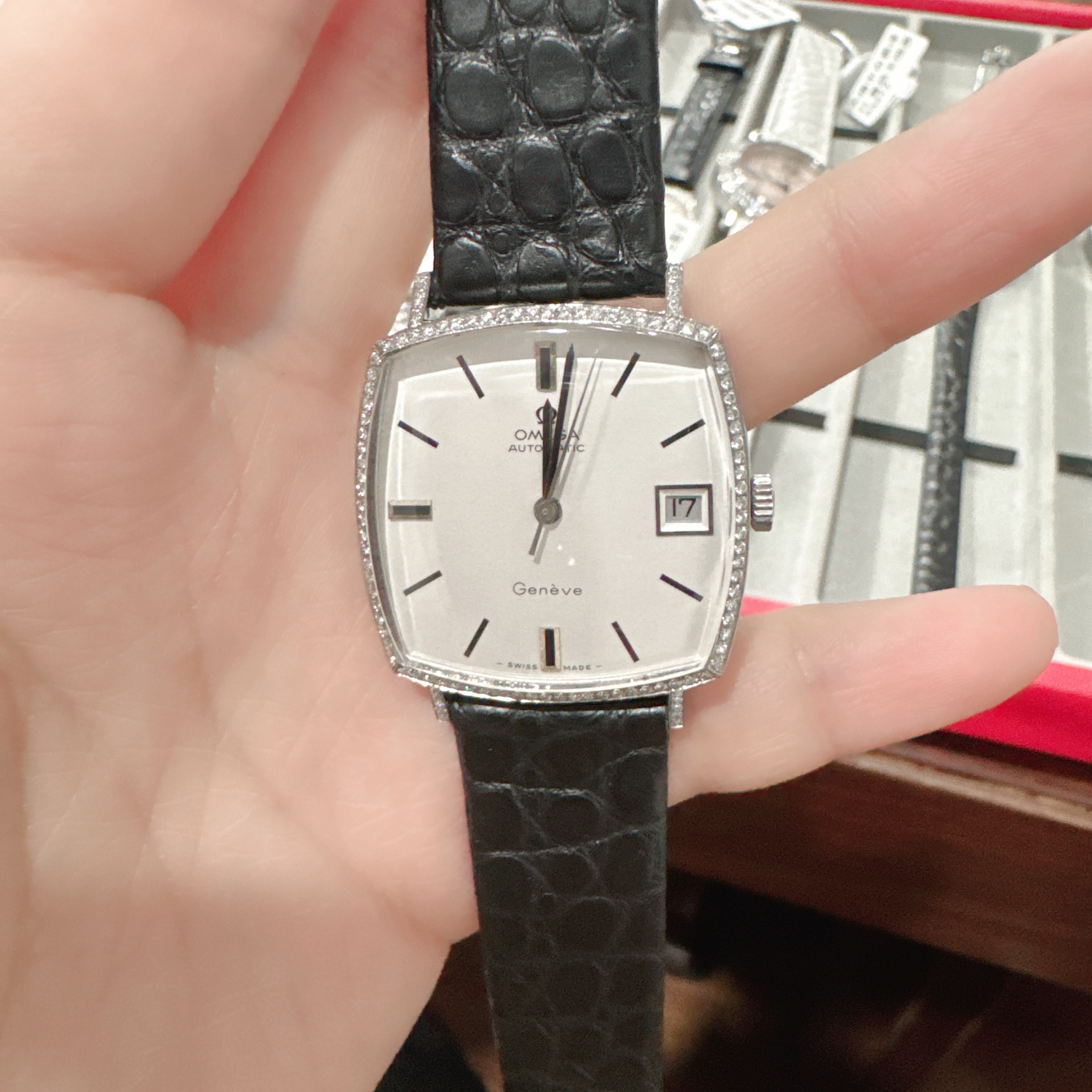 95新 Omega/欧米茄 欧米茄76294自动机械瑞士名表