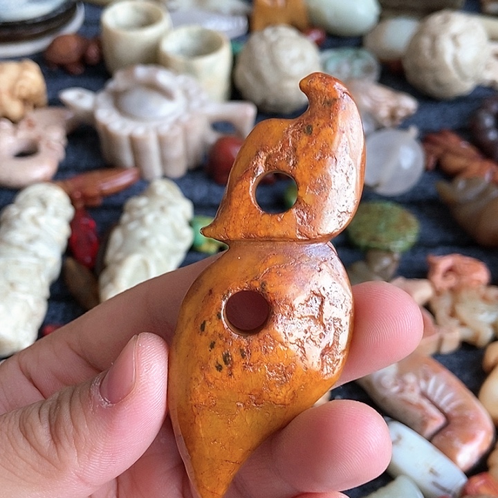 和田玉未镶嵌颈饰41