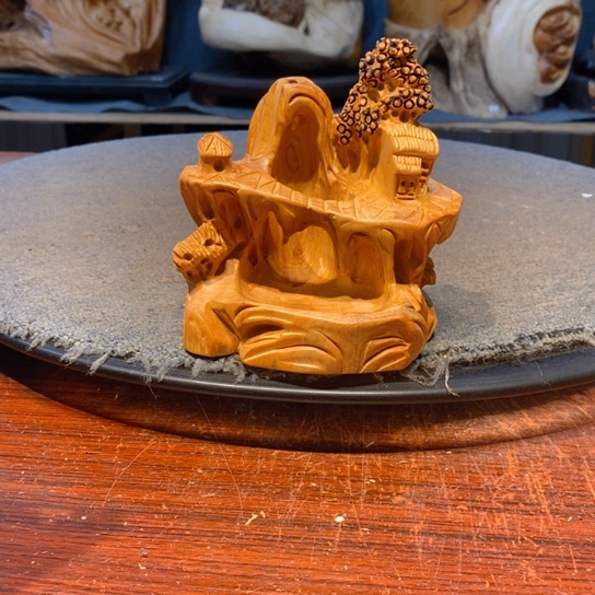 柏木（崖柏）根雕摆件