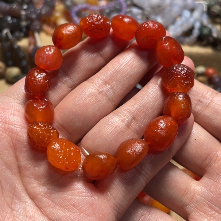 玛瑙/玉髓合金手链