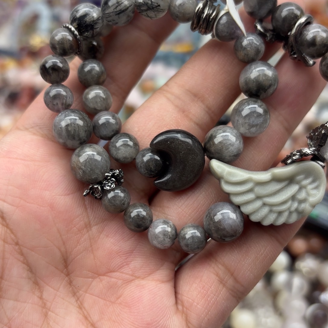 银S925镶嵌手链水晶