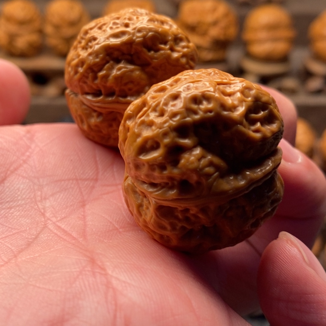 文玩核桃把件小卧龙34尺寸