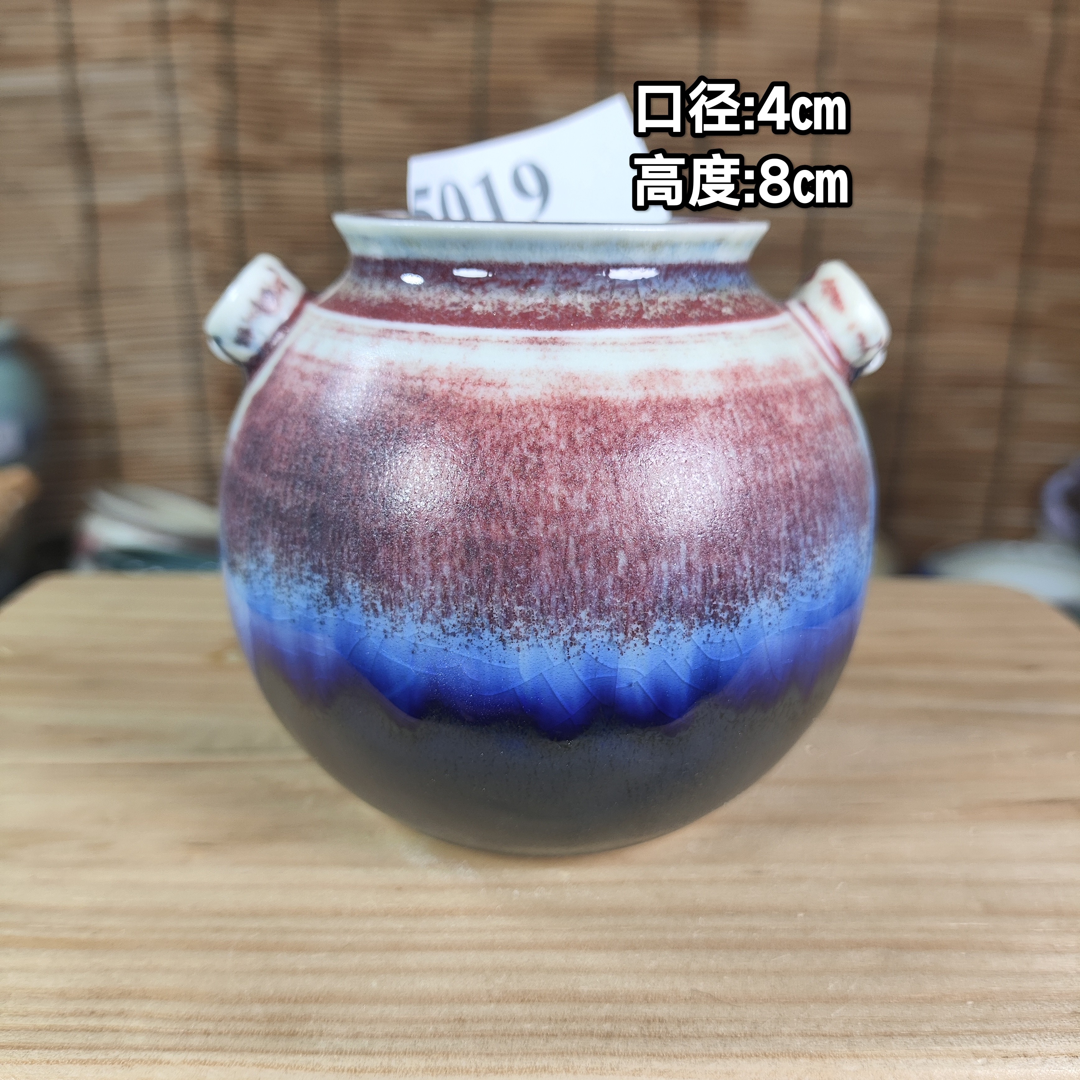 手工创意多肉花盆摆件迷你多肉花盆景德镇纯手工制做