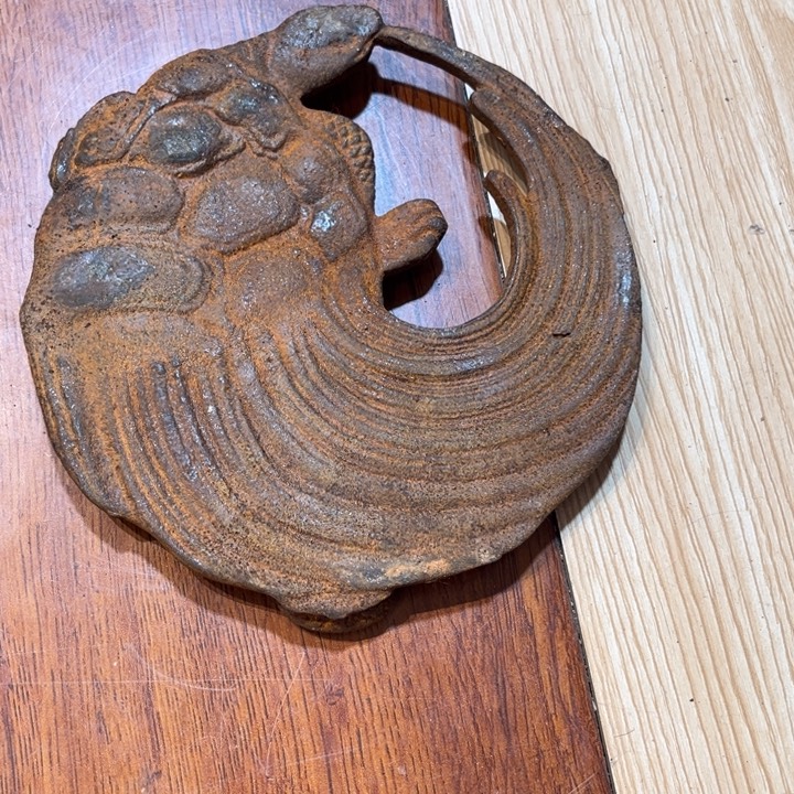 珊***珊铁中古工艺品摆件