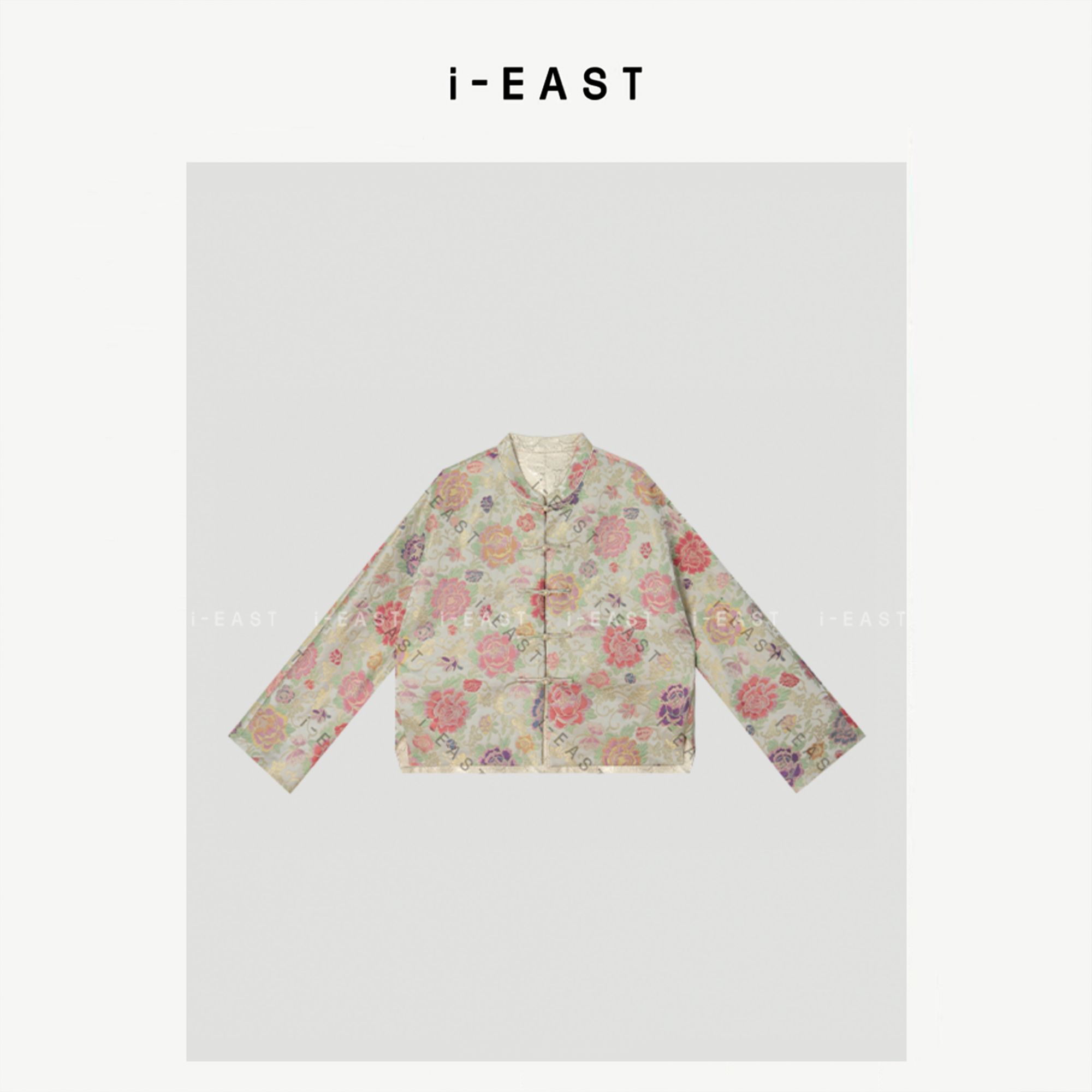 i-EAST 团花颂喜~新中式重工刺绣开衫外套-4D GF5095