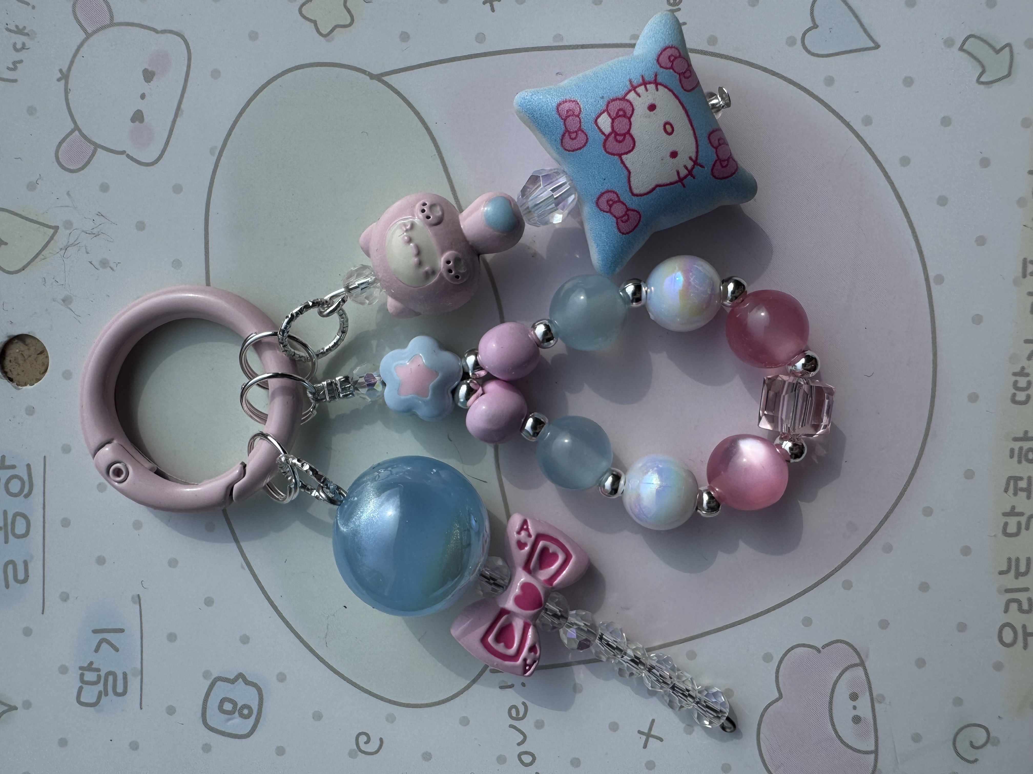 裸连 无娃 钥匙扣 包包挂 挂件