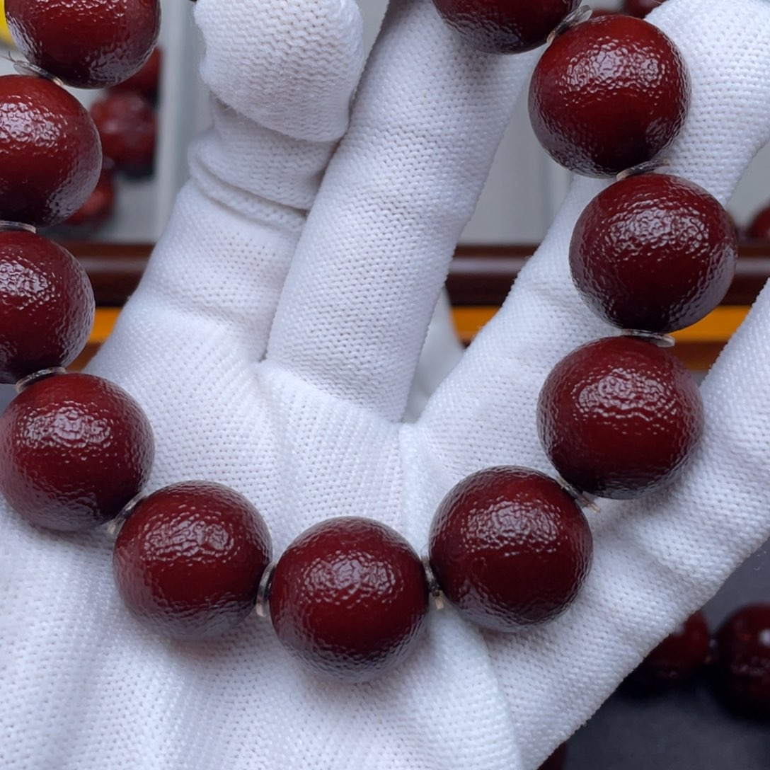 魃***魆手串/手链橄榄核橘皮单圈