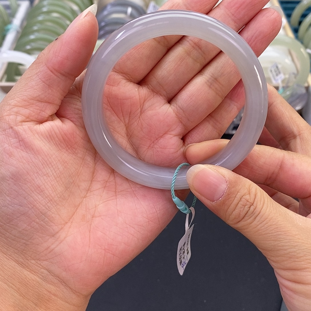 和田玉未镶嵌珠宝奇石和田玉手镯57