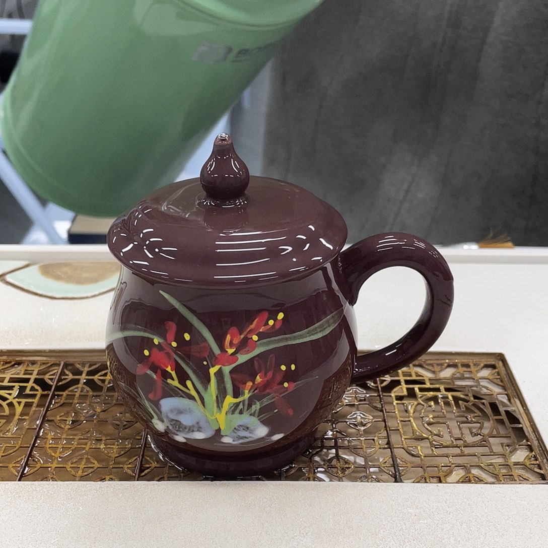 茶杯紫砂紫砂盖杯