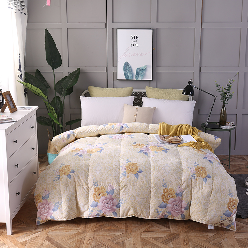 【品牌微瑕 清仓福利】加密半成品被套自充绒防钻绒钻毛高密面料