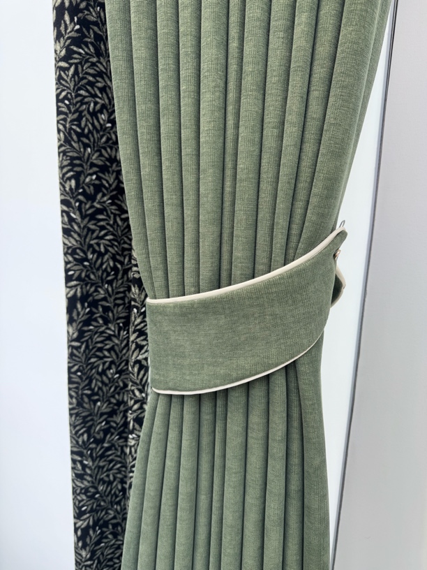 门店上样新款窗帘定制样本拿货