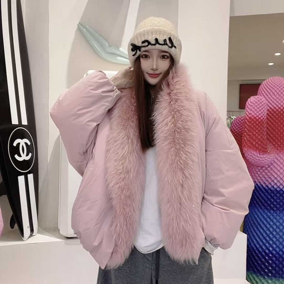 【SUSU推荐】高端轻奢鹅绒配貉子毛女外套-991003Y