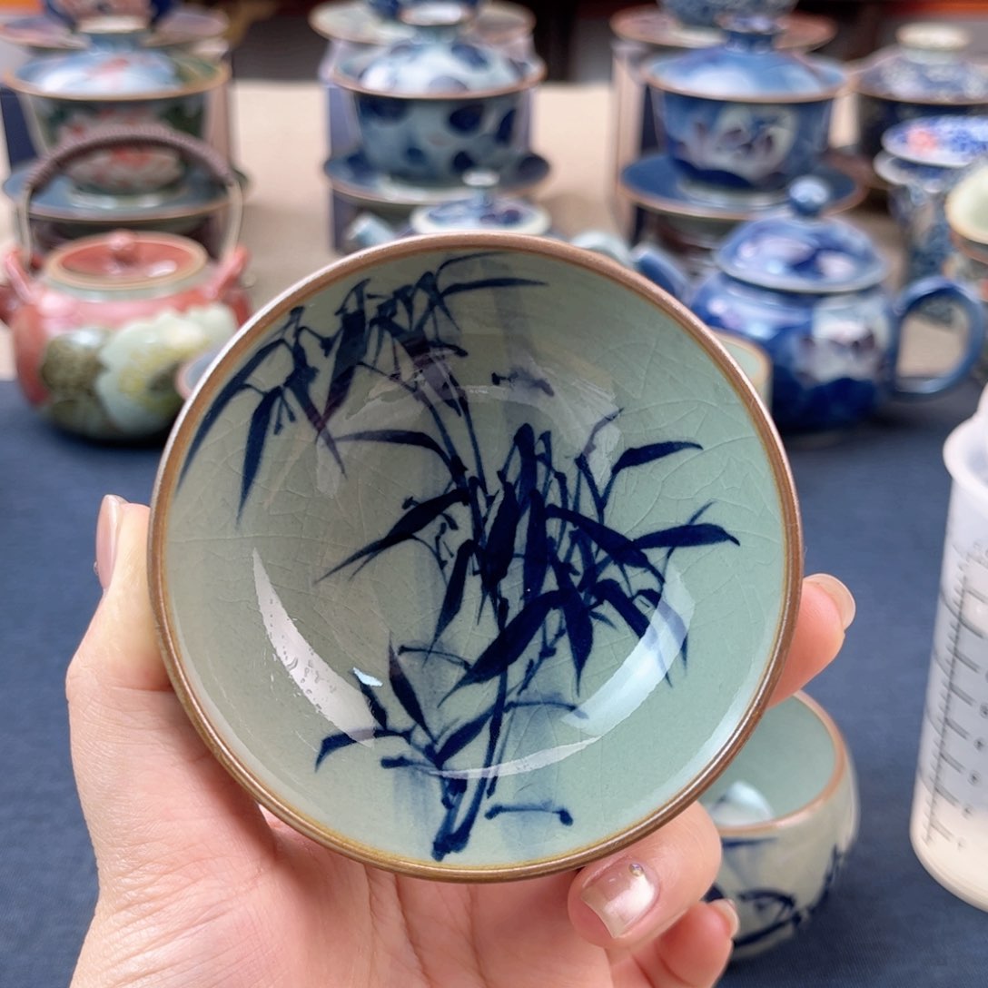 杯景德镇陶瓷杯子