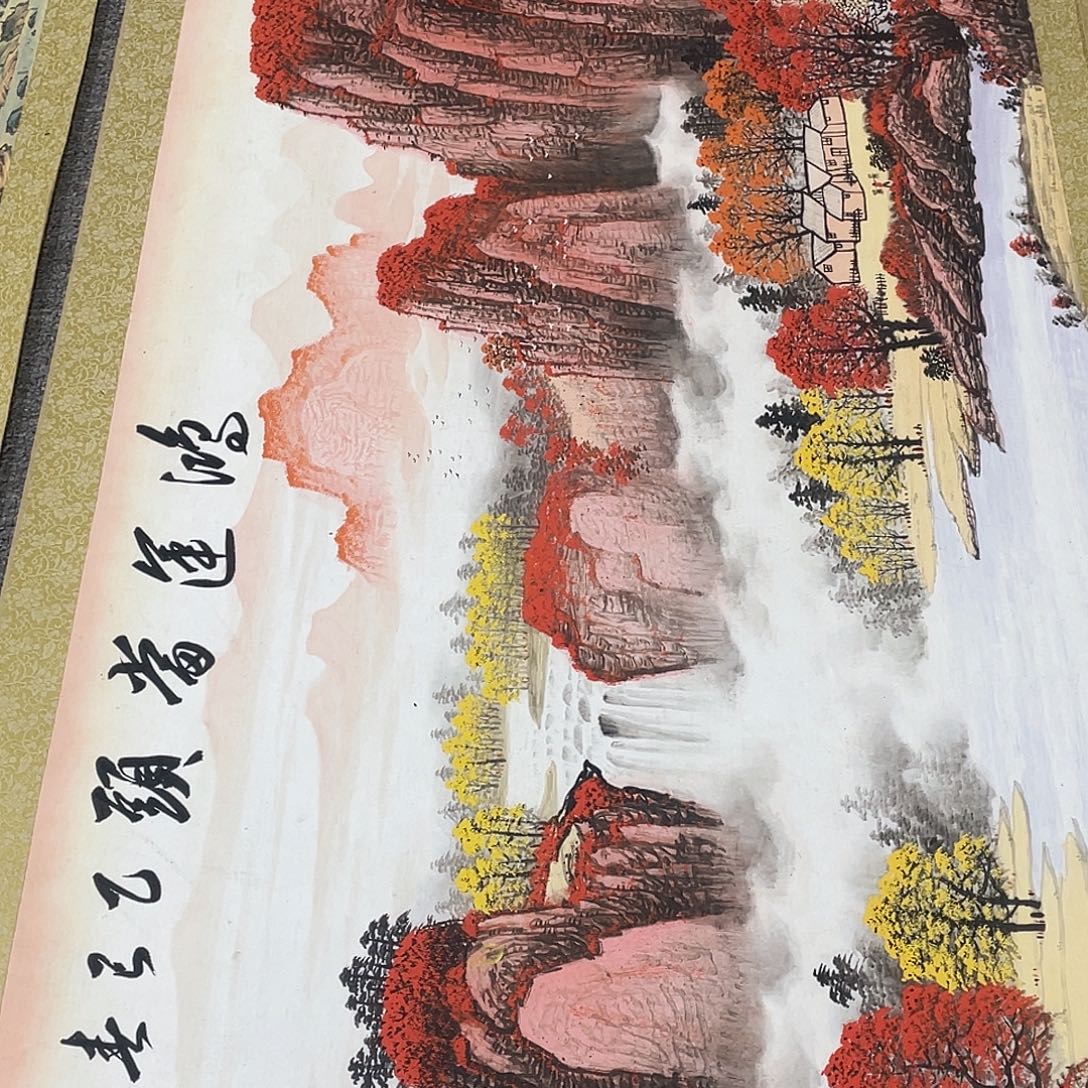 国画老师手笔手绘作品y
