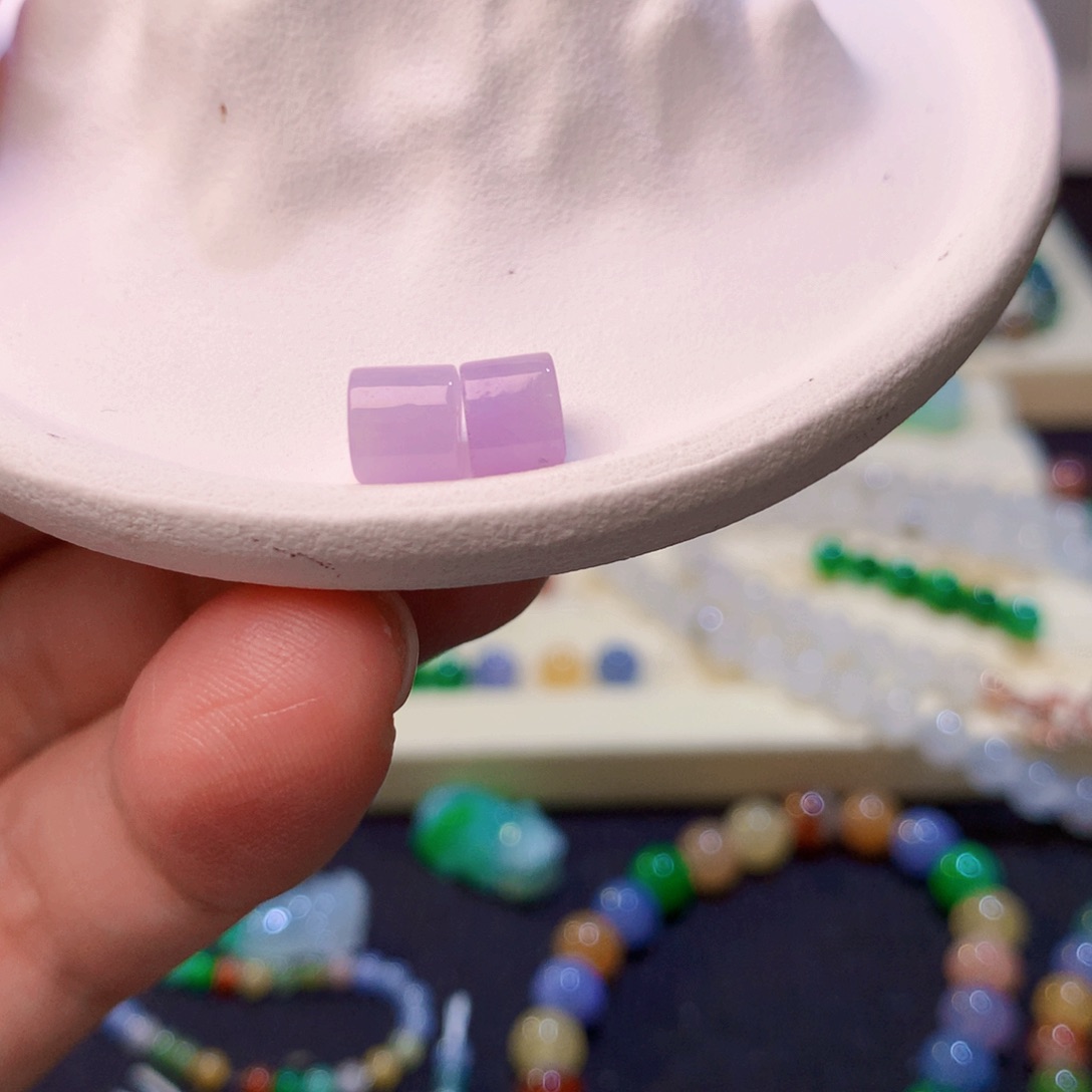 定制翡翠未镶嵌L***T翡翠珠子49