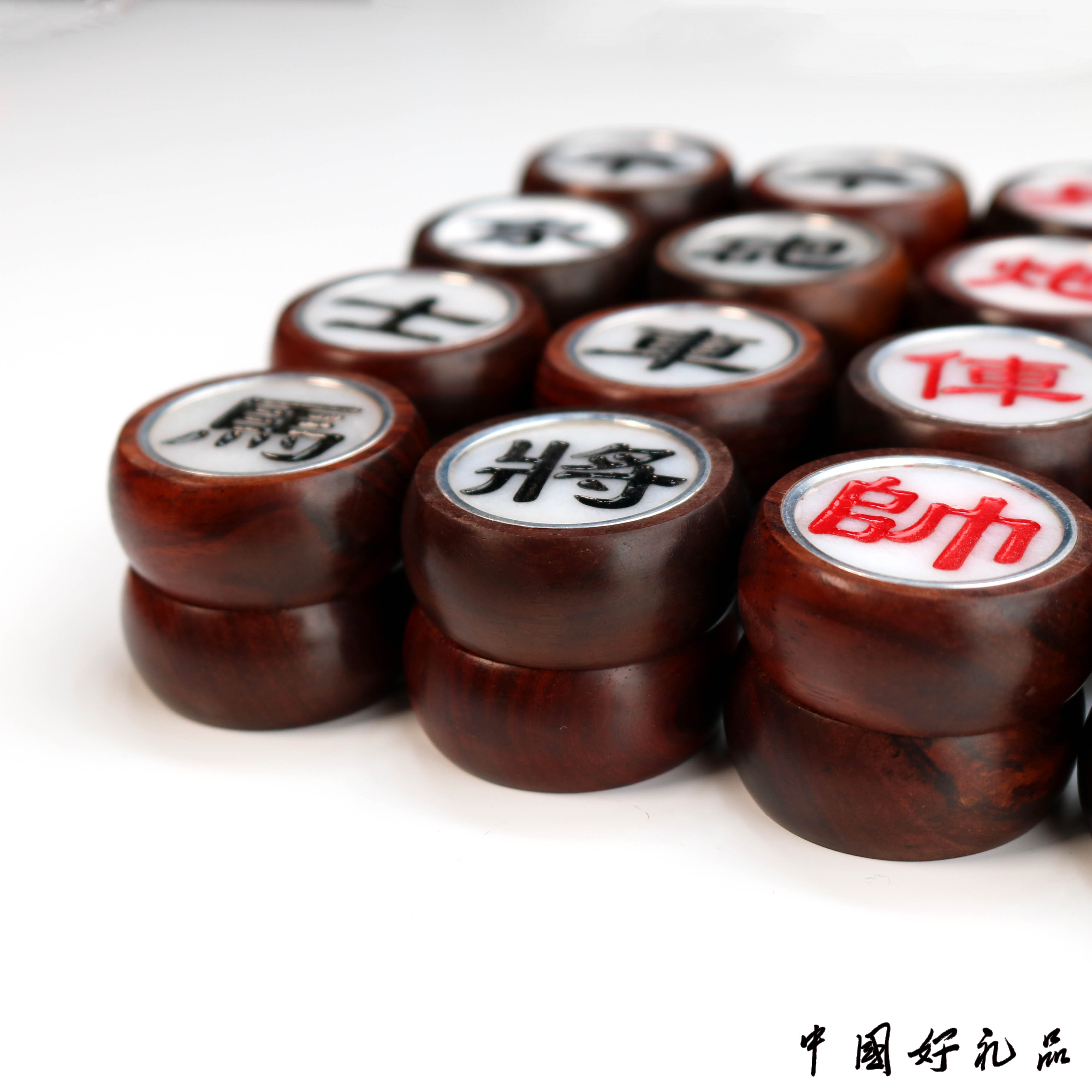 象棋材质老挝大红酸枝38x16mm