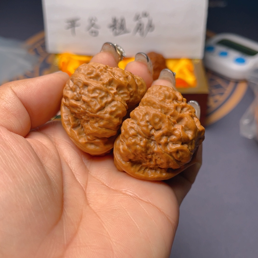 文玩核桃把件44蛙蛙