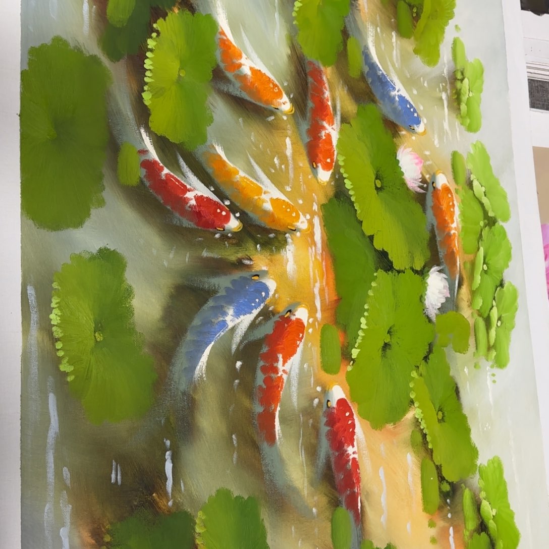 油画优惠活动的时候就可以