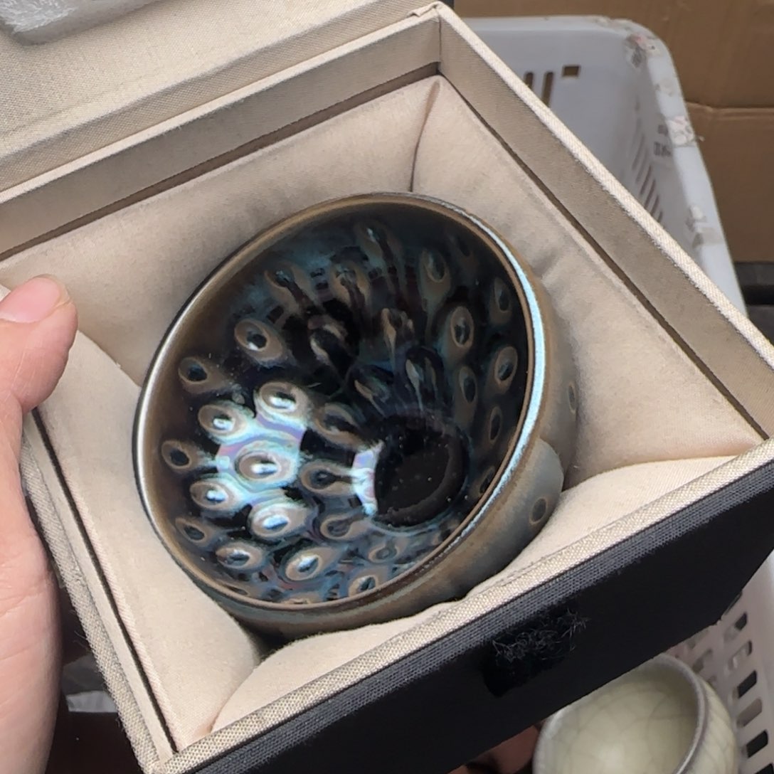 茶盏建盏主人杯配礼盒